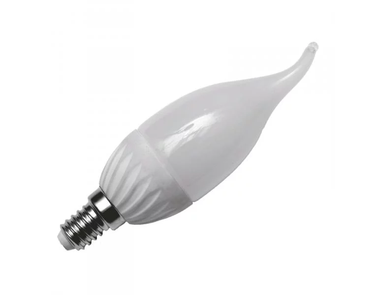 Digilamp LED žárovka E14 CAL37 (BLISTR), DIGILAMP, teplá bílá, 4W